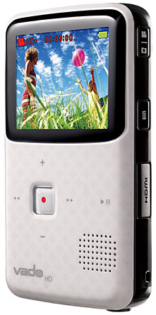 Creative Vado HD 3rd generation camcorder in white