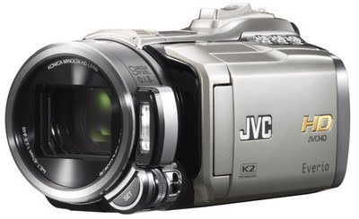 JVC Everio GZ-HM400 HD camcorder